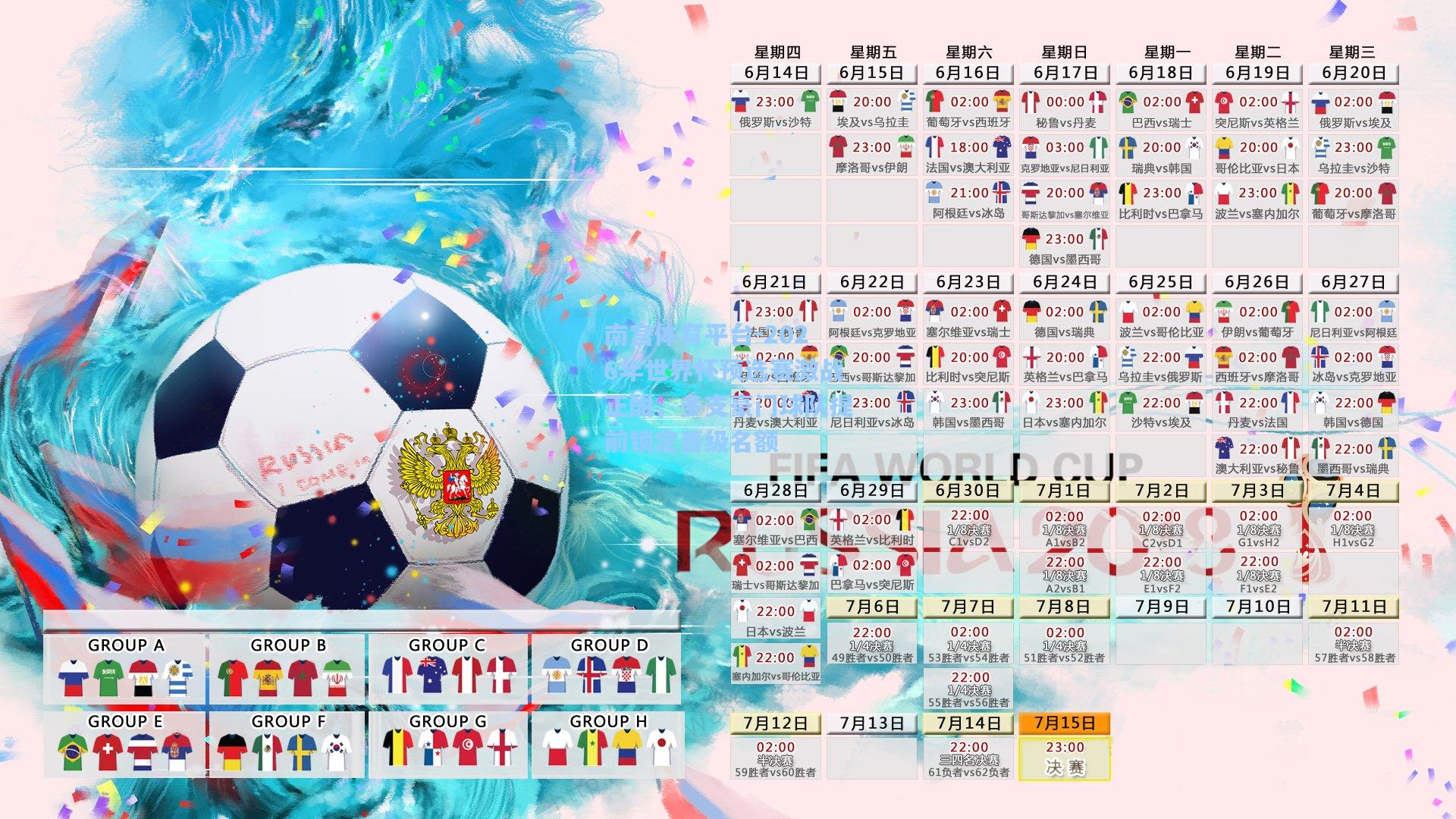 2026年世界杯预选赛激战正酣，多支豪门球队提前锁定晋级名额